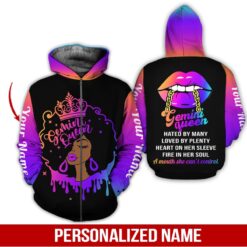 Custom Gemini Girl 3D Hoodie - photo 6