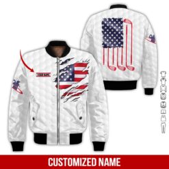 Custom Golf American Flag 3D Hoodie - photo 9