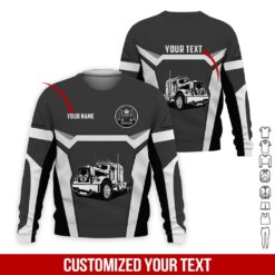 Custom Gray Heavy Equipment 3D Hoodie - photo 4