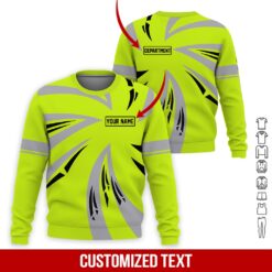 Custom Green 3D Hoodie - photo 4