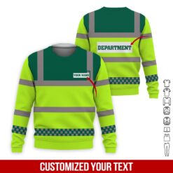 Custom Green 3D Hoodie - photo 4