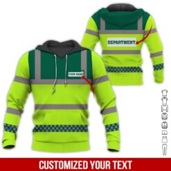 Custom Green 3D Hoodie - photo 5
