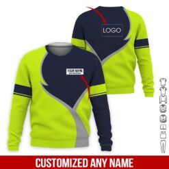 Custom Green 3D Hoodie - photo 4