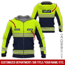 Custom Green Workwear Style Hoodie - photo 6