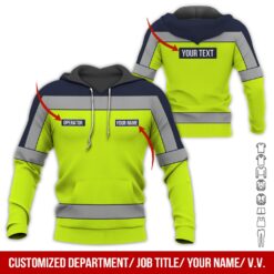 Custom Green Workwear Style Hoodie - photo 5