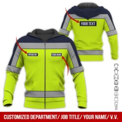 Custom Green Workwear Style Hoodie - photo 6
