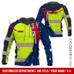 Custom Green Workwear Style Hoodie - photo 5
