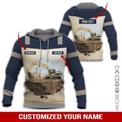 Custom Heavy Equipment 3D Hoodie - photo 5