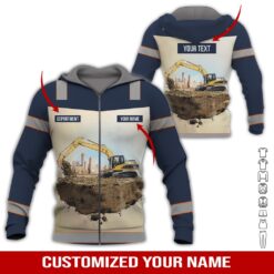 Custom Heavy Equipment 3D Hoodie - photo 6