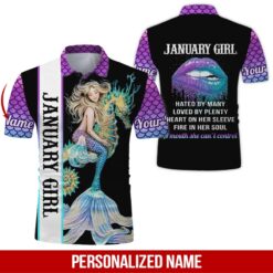 Custom January Girl Hoodie - photo 2