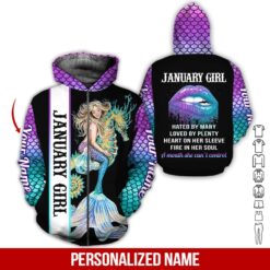 Custom January Girl Hoodie - photo 6