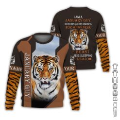 Custom January Guy 3D Hoodie - photo 4