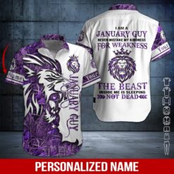 Custom January Guy 3D Hoodie - photo 3