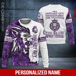 Custom January Guy 3D Hoodie - photo 4