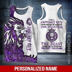 Custom January Guy 3D Hoodie - photo 8