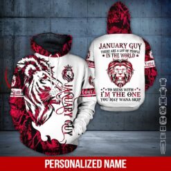 Custom January Guy 3D Hoodie - photo 5