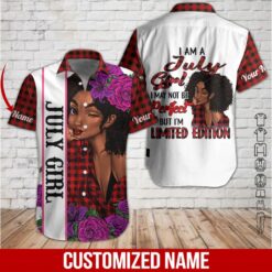 Custom July Girl 3D Hoodie - photo 3