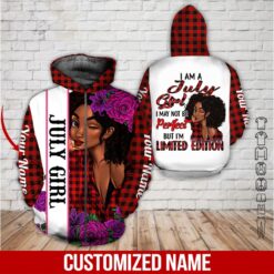 Custom July Girl 3D Hoodie - photo 6