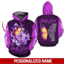 Custom July Girl Hoodie - photo 6