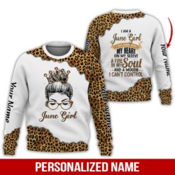 Custom June Girl 3D Hoodie - photo 4