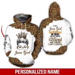 Custom June Girl 3D Hoodie - photo 5
