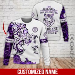 Custom June Girl 3D Hoodie - photo 4
