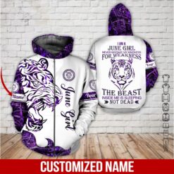 Custom June Girl 3D Hoodie - photo 6