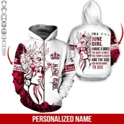 Custom June Girl Hoodie - photo 6