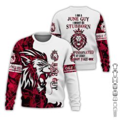Custom June Guy 3D Hoodie - photo 4