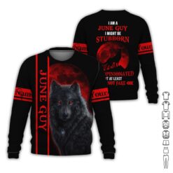 Custom June Guy 3D Hoodie - photo 4