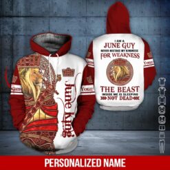 Custom June Guy 3D Hoodie - photo 5