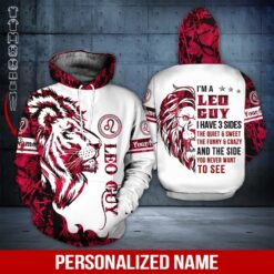 Custom Leo Guy 3D Hoodie - photo 5