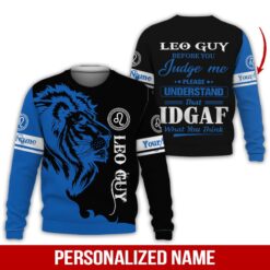 Custom Leo Guy 3D Hoodie - photo 4