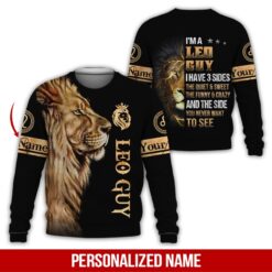 Custom Leo Guy 3D Hoodie - photo 4