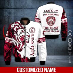 Personalized Leo Guy All Over Printed Clothes - photo 9