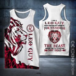 Personalized Leo Guy All Over Printed Clothes - photo 8