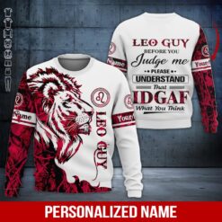 Custom Leo Guy Hoodie - photo 4
