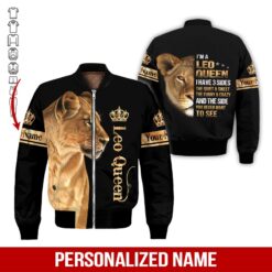 Custom Leo Queen 3D Hoodie - photo 9