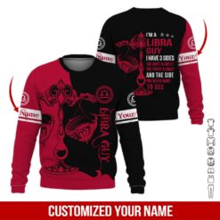 Custom Libra Guy 3D Hoodie - photo 4