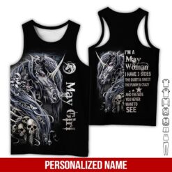 Custom May Girl 3D Hoodie - photo 8