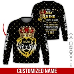 Custom May King 3D Hoodie - photo 4
