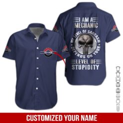 Custom Mechanic Skull 3D Hoodie - photo 3