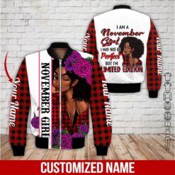 Custom November Girl 3D Hoodie - photo 9