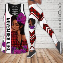 Custom November Girl 3D Hoodie - photo 10
