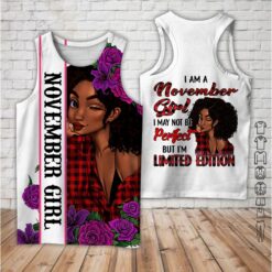 Custom November Girl 3D Hoodie - photo 8