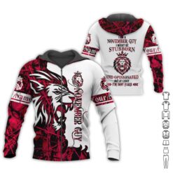 Custom November Guy 3D Hoodie - photo 6
