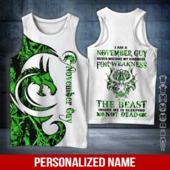 Custom November Guy 3D Hoodie - photo 8