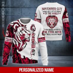 Custom November Guy 3D Hoodie - photo 4