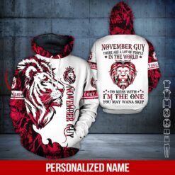 Custom November Guy 3D Hoodie - photo 5
