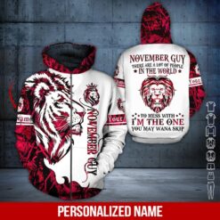 Custom November Guy 3D Hoodie - photo 6